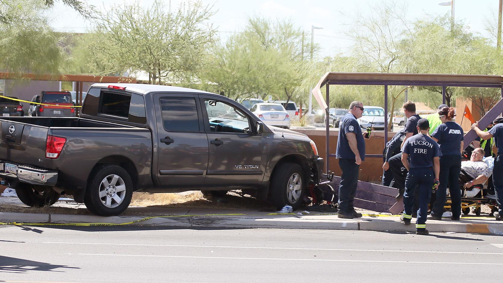 Man dies, woman seriously injured in hit-and-run at Tucson bus stop